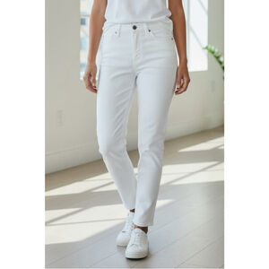 AG Adriano Goldschmied White Legging Ankle Super Skinny Jeans 23